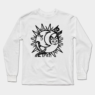 Sun and cats Long Sleeve T-Shirt